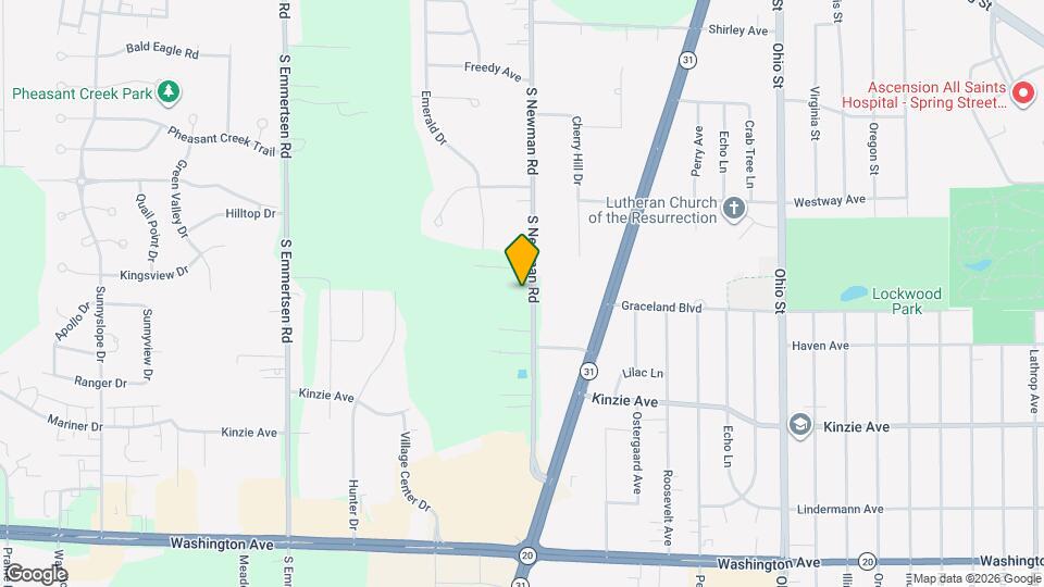 542 S Newman Rd Map and Location Details