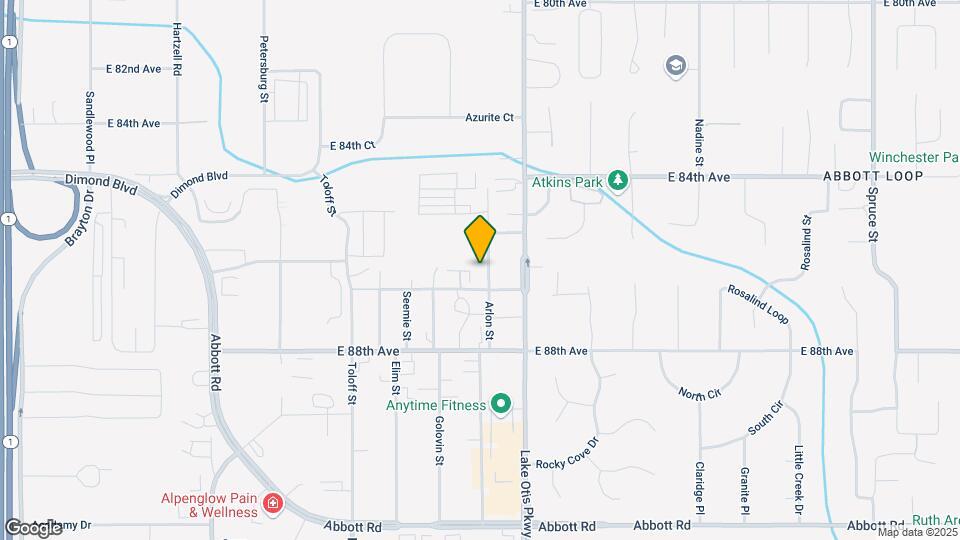 8616 Arlon St Map and Location Details