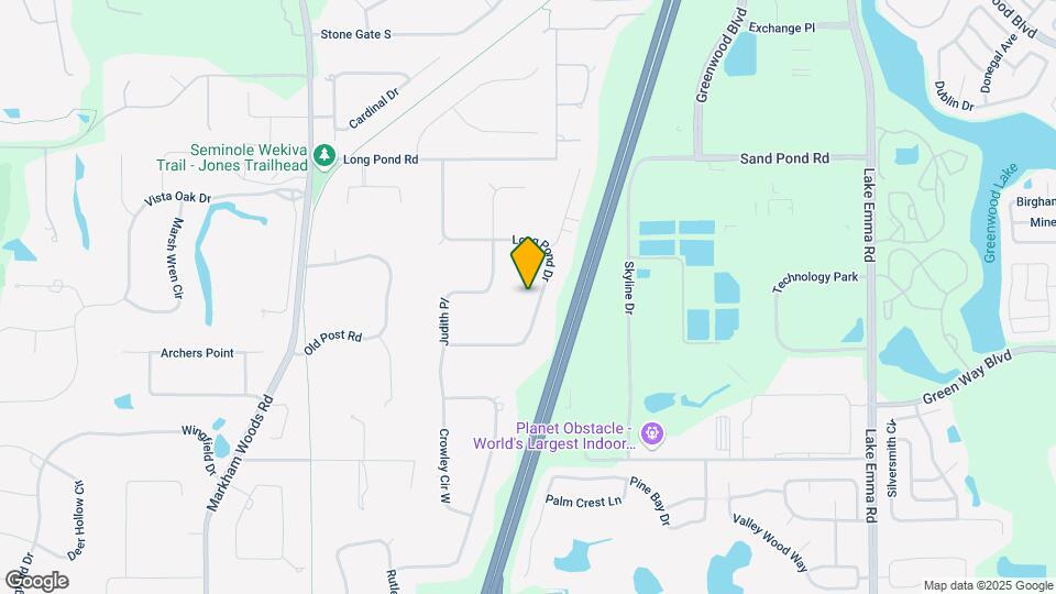 1906 Long Pond Dr Map and Location Details