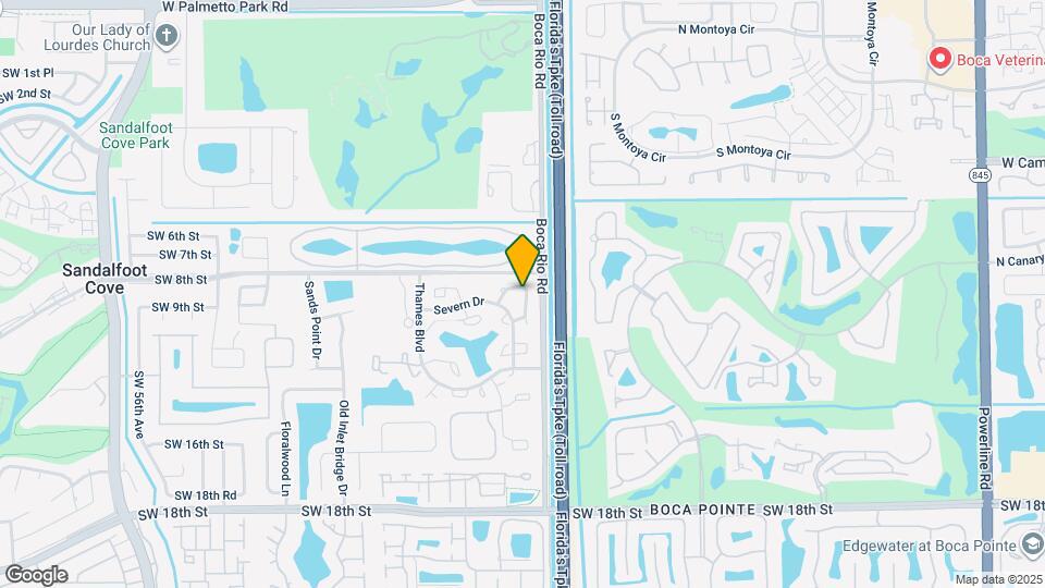 8189 Severn Dr Map and Location Details