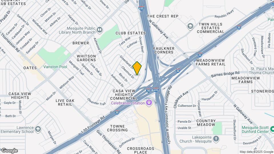 2517 Rosewood Dr Map and Location Details