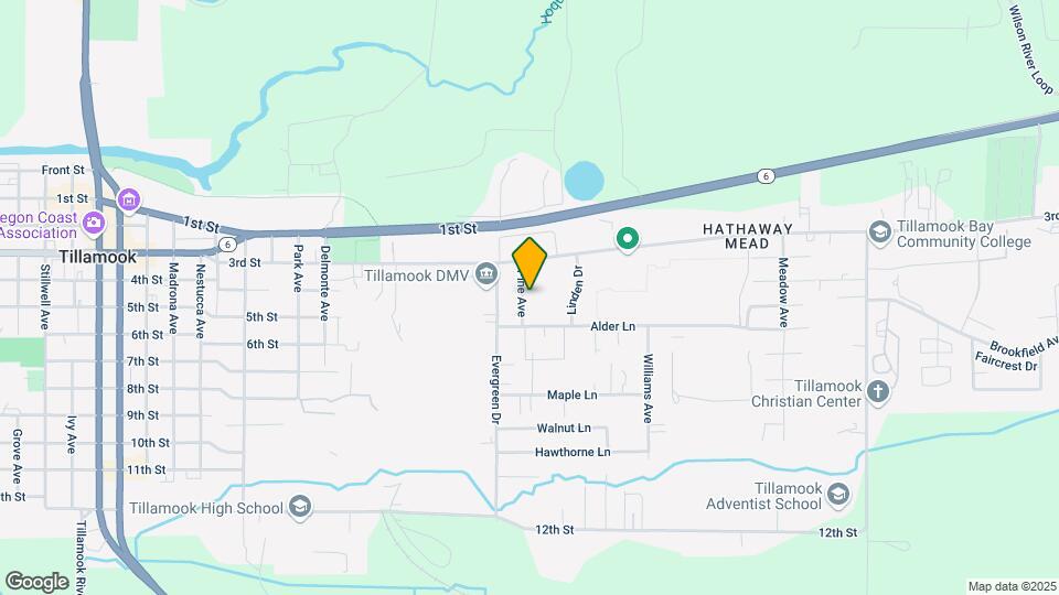 Pine Avenue Mapa y Detalles de la Ubicación