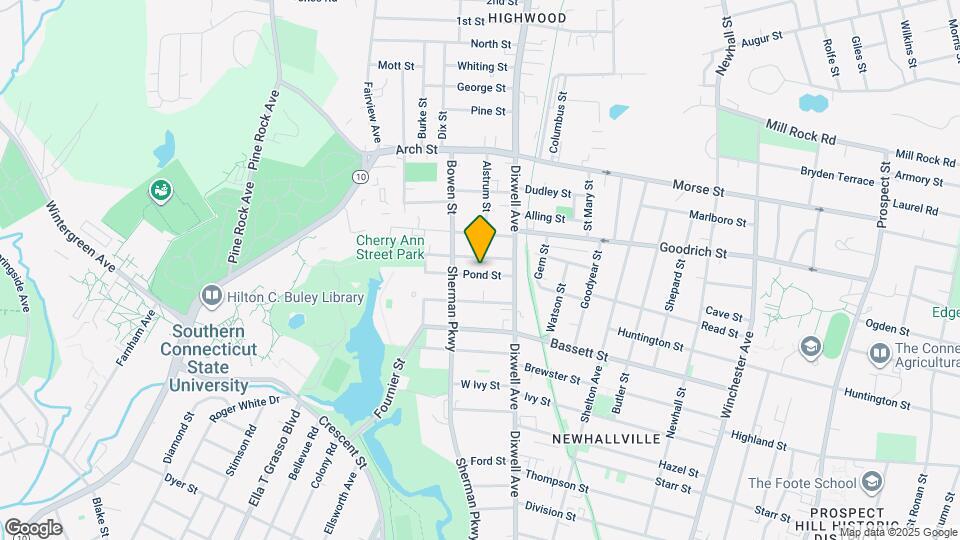 37 Pond St, Unit 1 Map and Location Details