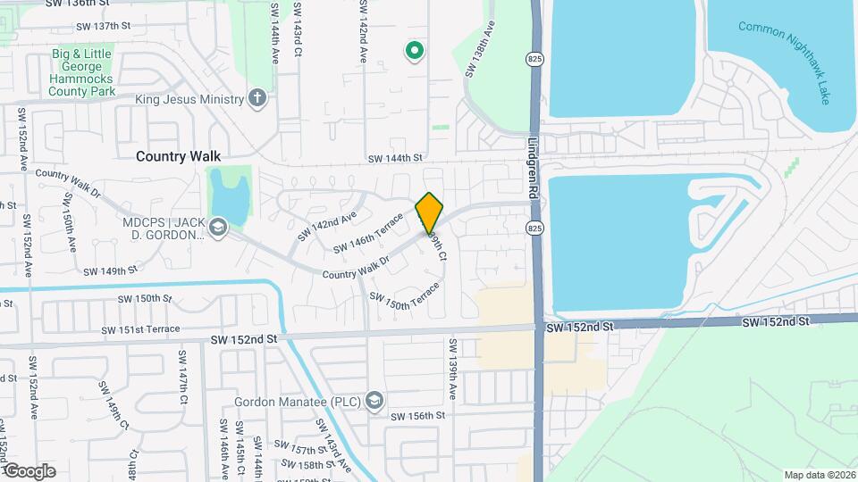 14780 SW 139th Ct Map and Location Details