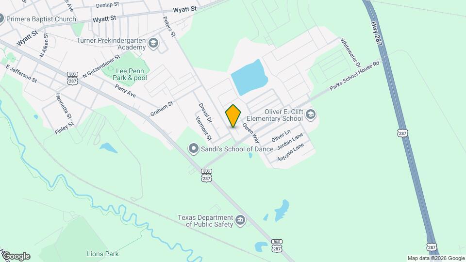1548 Woodlake Dr Map and Location Details