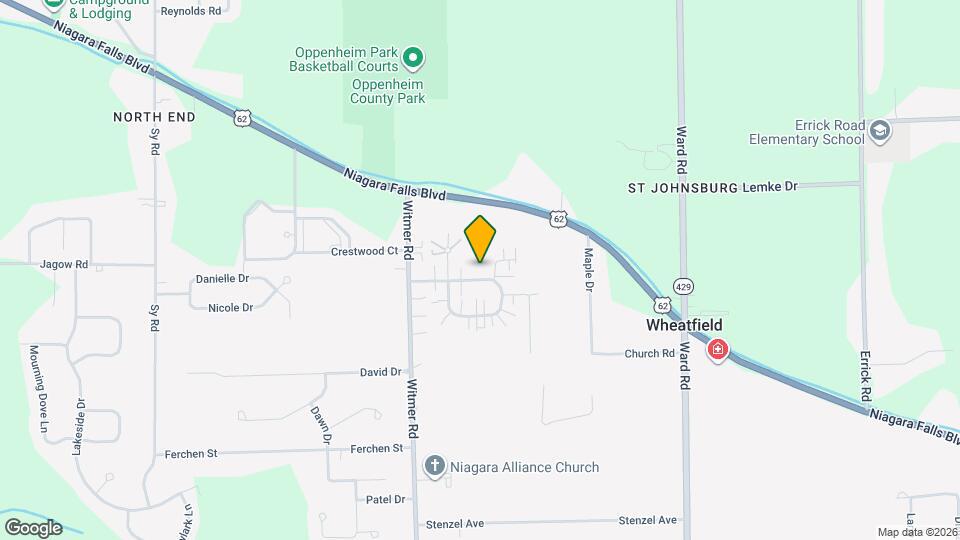 2735 Alder Creek Dr N, Unit Townhouse in Wheatfield Map and Location Details