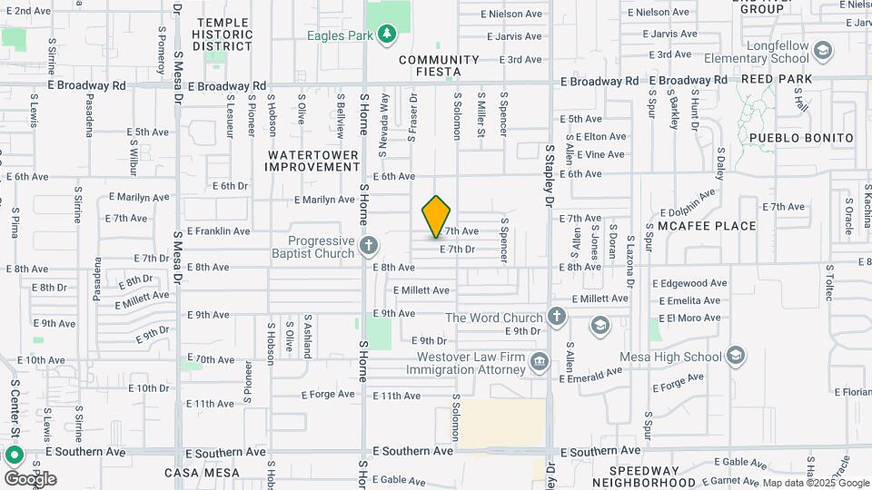 936 E 7th Dr Map and Location Details