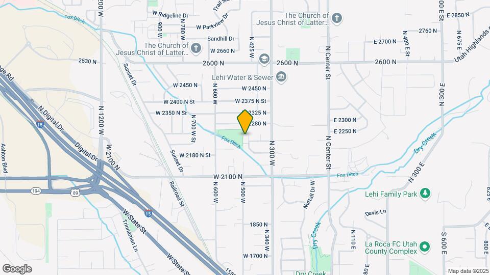 2235 N 490 W St Map and Location Details