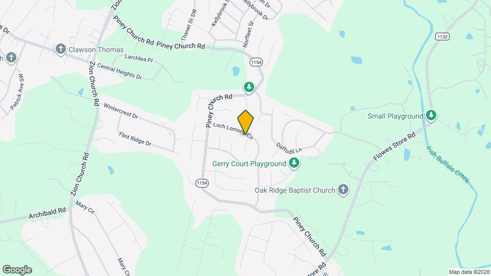 734 Loch Lomond Cir Map and Location Details