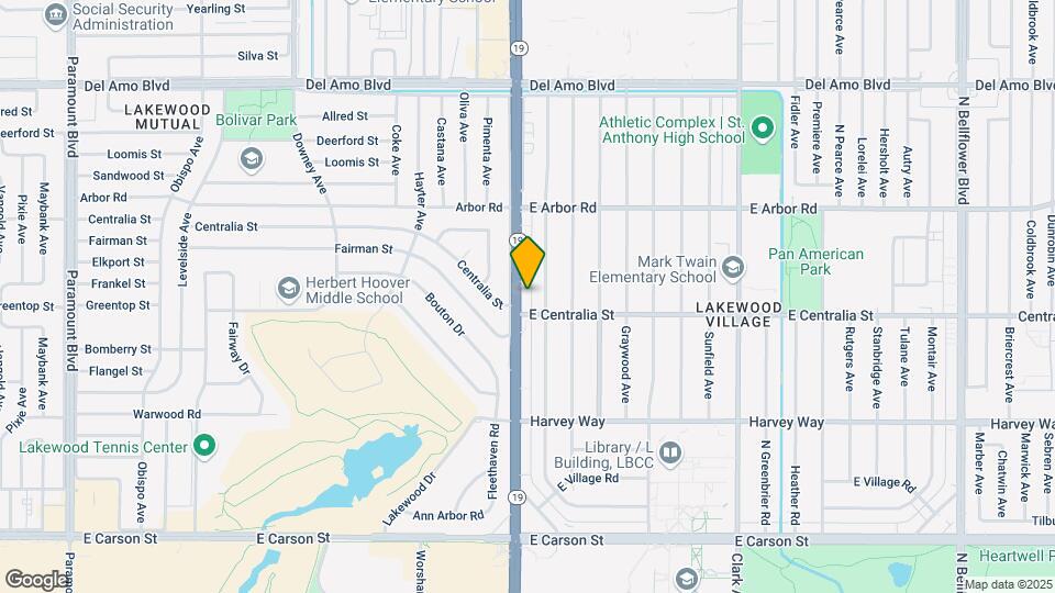 4522 N Lakewood Blvd Map and Location Details
