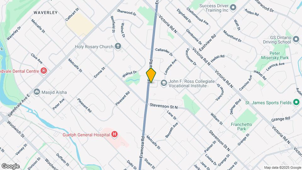 391 Eramosa Rd Map and Location Details
