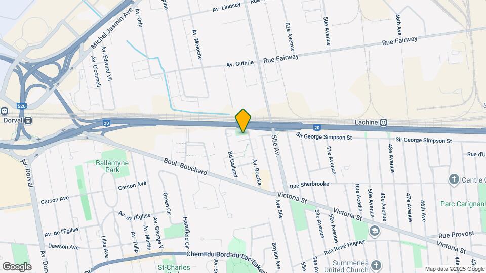 480 Bourke Av Map and Location Details