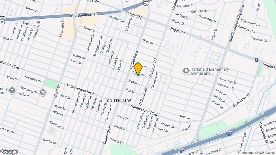 6434 New York St Map and Location Details