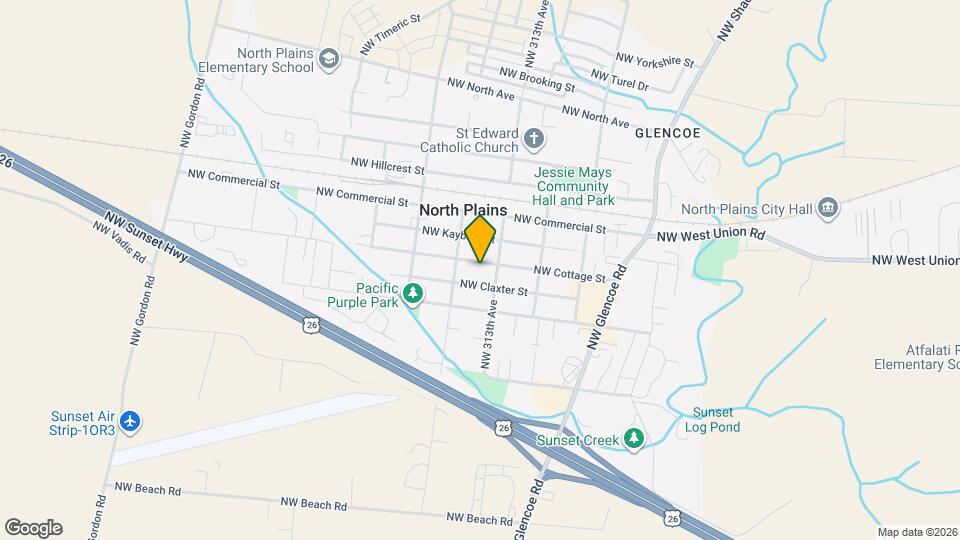 31348 NW Cottage St Map and Location Details