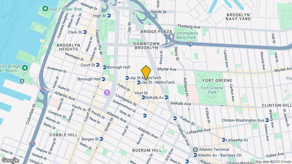 111 Willoughby St Map and Location Details