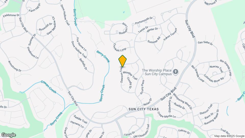 405 Dawson Trail Map and Location Details