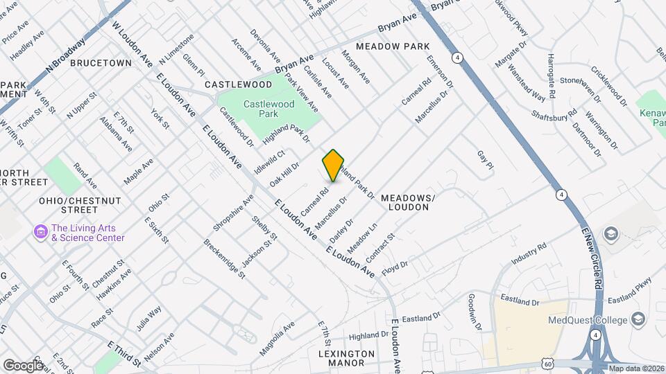 854 Carneal Rd Mapa y Detalles de la Ubicación