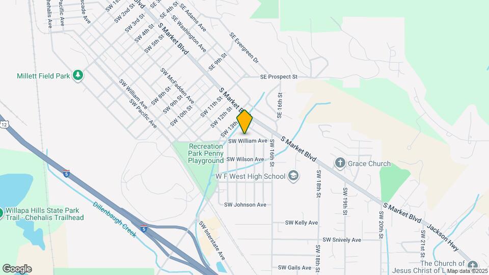 1452 SW William Ave Map and Location Details