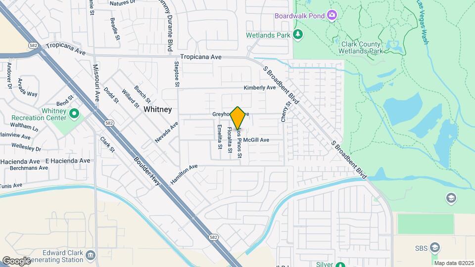 5213 Los Pinos St Map and Location Details