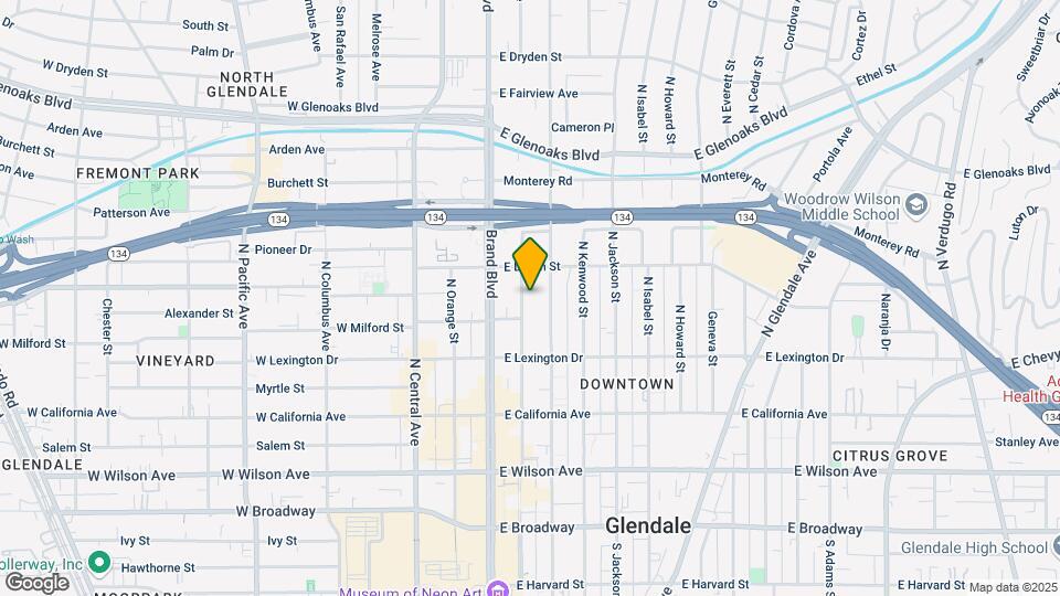 520 N Maryland Ave Mapa y Detalles de la Ubicación