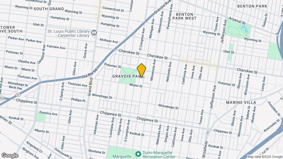 3535 Michigan Ave Map and Location Details