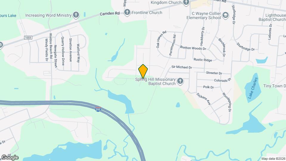 4029 Racking Horse Rd Map and Location Details