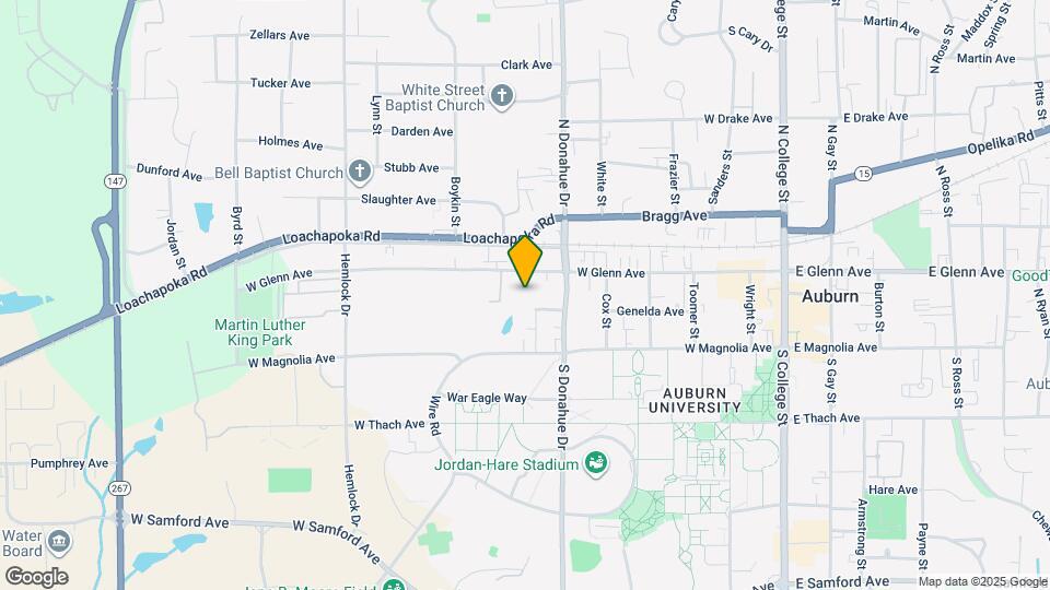 535 W Glenn Ave Map and Location Details