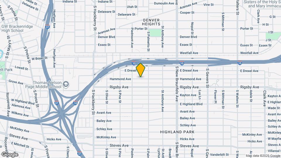 127 E Whittier St Map and Location Details