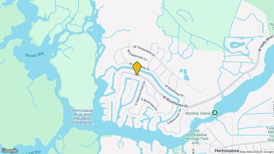 11768 W Riverhaven Dr Map and Location Details