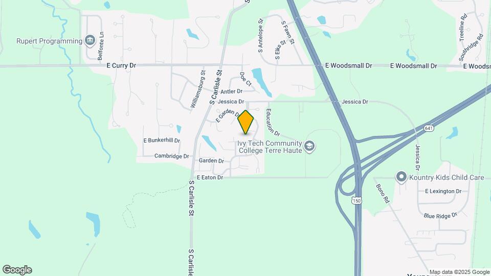 1286 E Elmwood Dr Mapa y Detalles de la Ubicación