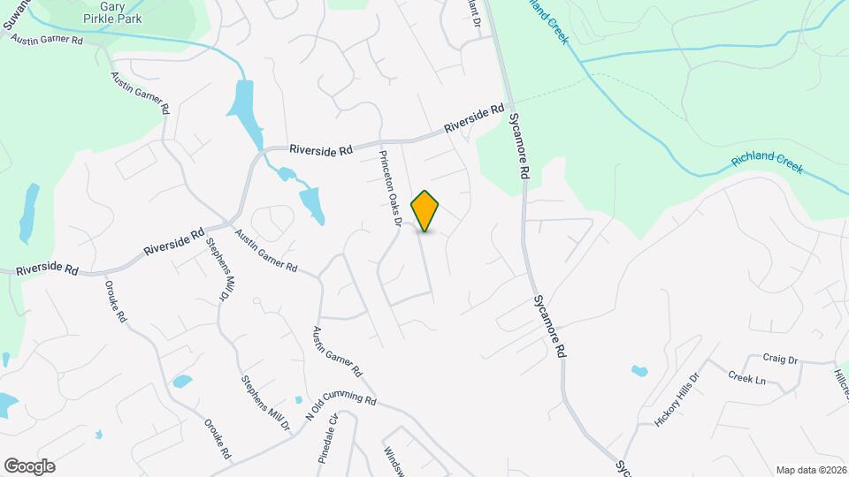 5569 Princeton Oaks Ln Map and Location Details