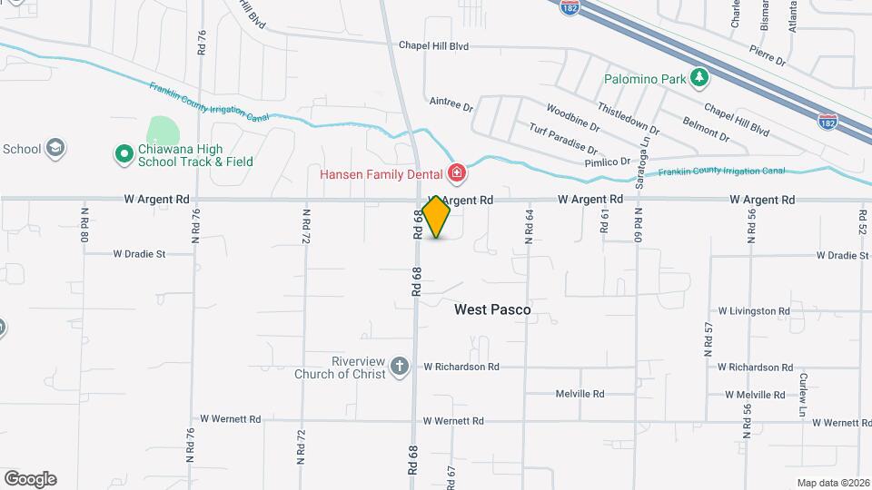 6708 Dradie Pl Map and Location Details