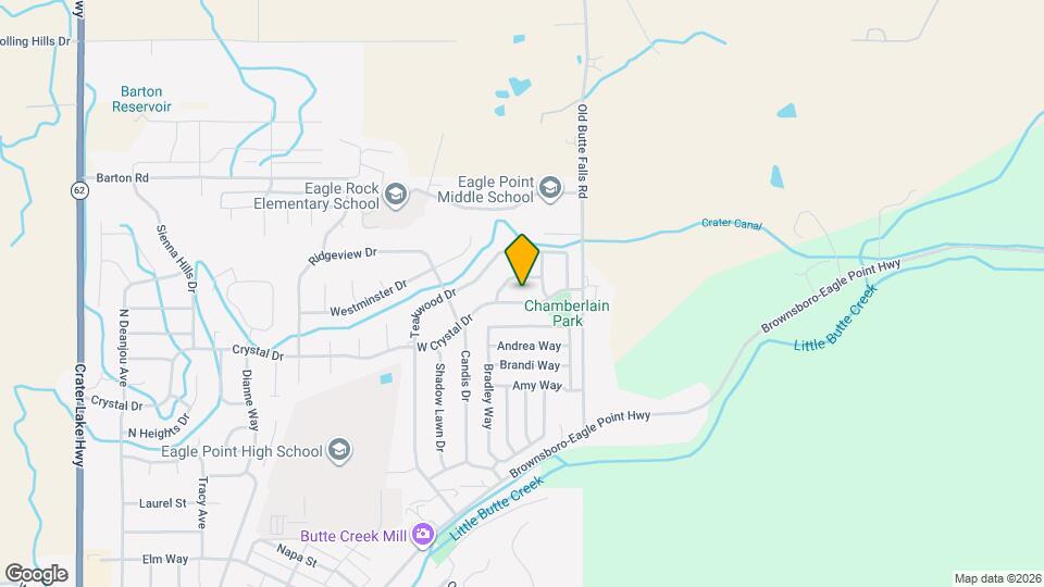 430 W Crystal Dr Map and Location Details