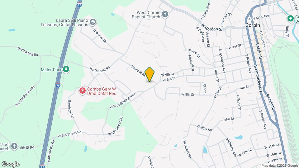 1109 W 5th Street Rd Map and Location Details