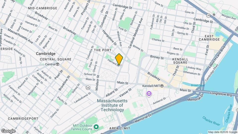 228 Harvard St Map and Location Details