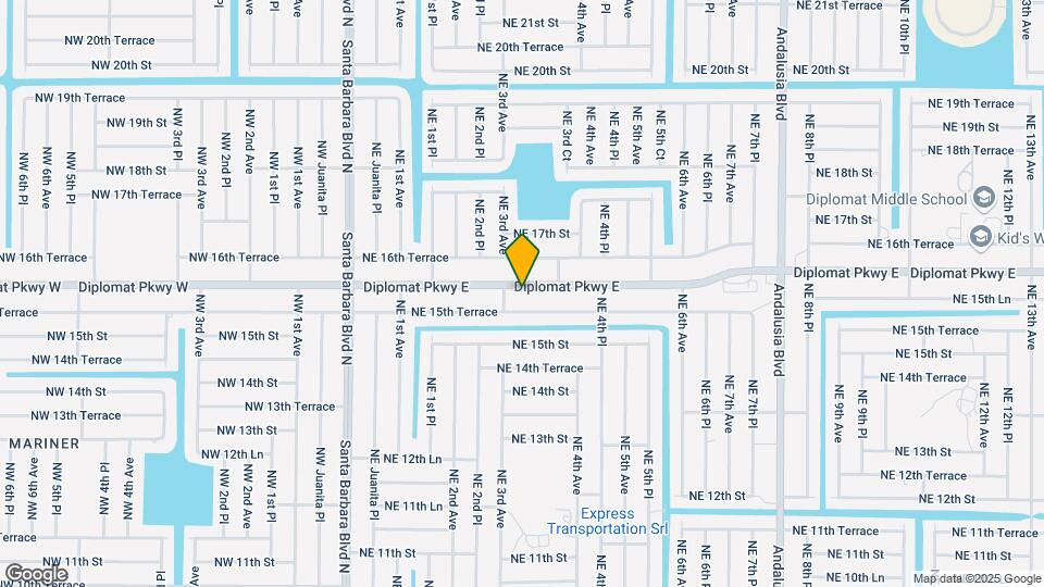 310 Diplomat Pkwy E Map and Location Details