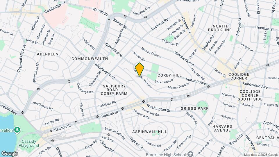 126 Lancaster Terrace Map and Location Details