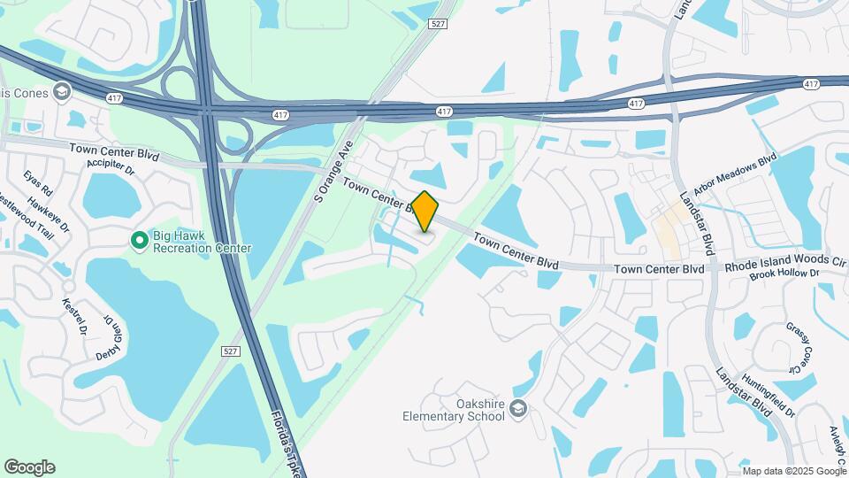 605 Cresting Oak Cir Map and Location Details