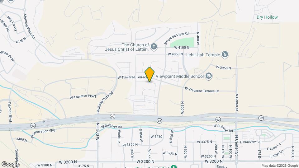 793 Valley View Way Map and Location Details