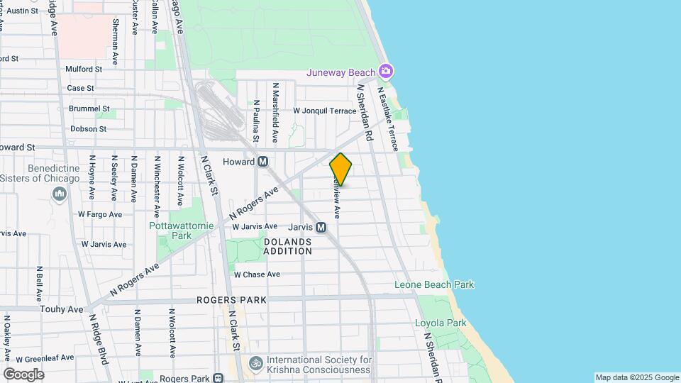 7449 N Greenview Ave, Unit #515 Map and Location Details