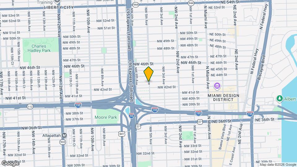 500 NW 43rd St Map and Location Details
