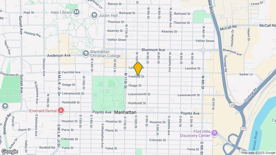 931-931 Fremont St Map and Location Details