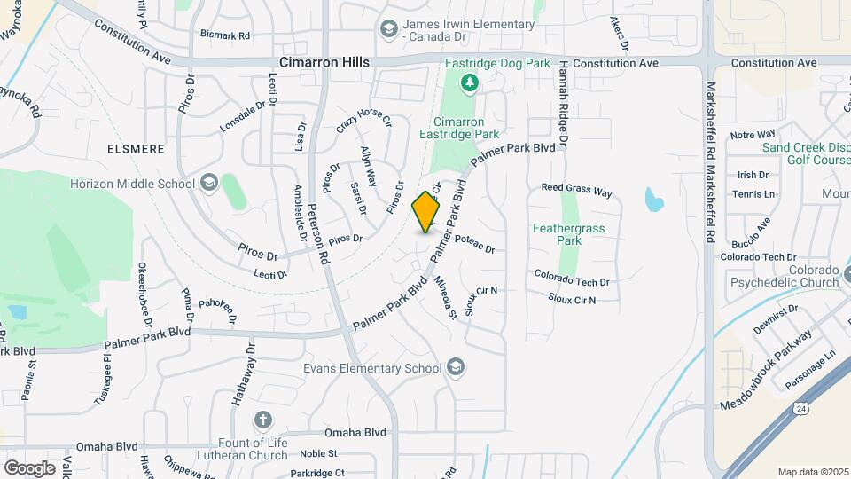 1981 Mineola Ct Map and Location Details