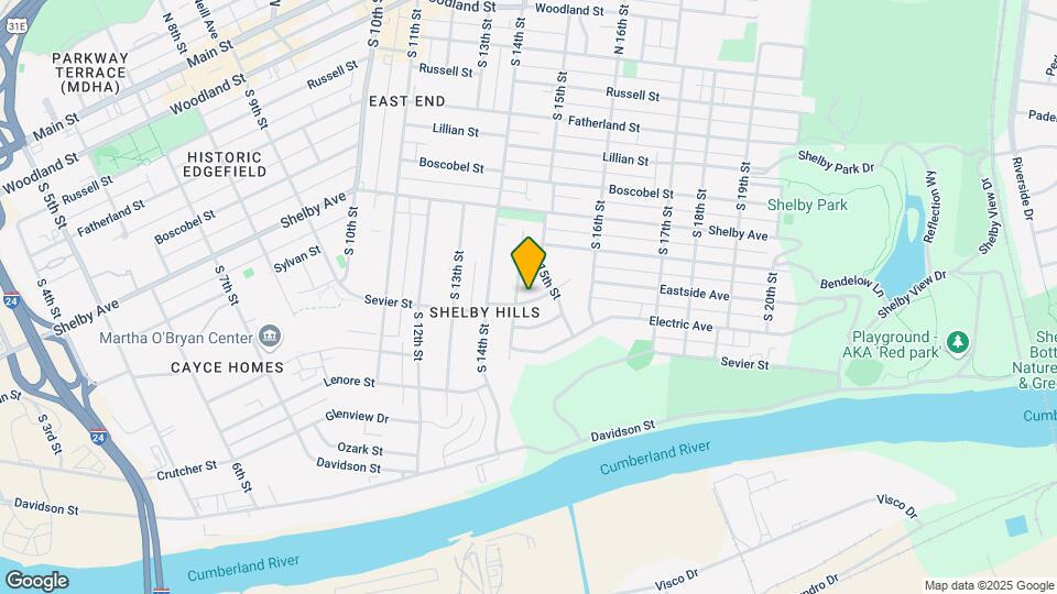 1417 Sevier Ct Map and Location Details