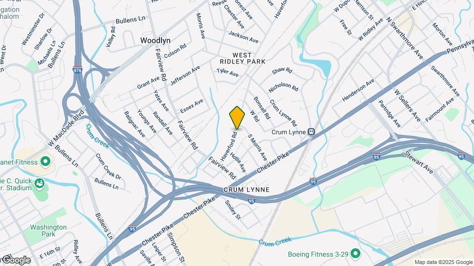 1130 Haverford Rd Map and Location Details