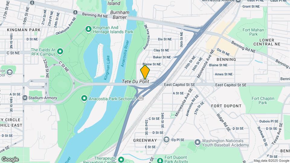 3300 East Capitol St NE Map and Location Details