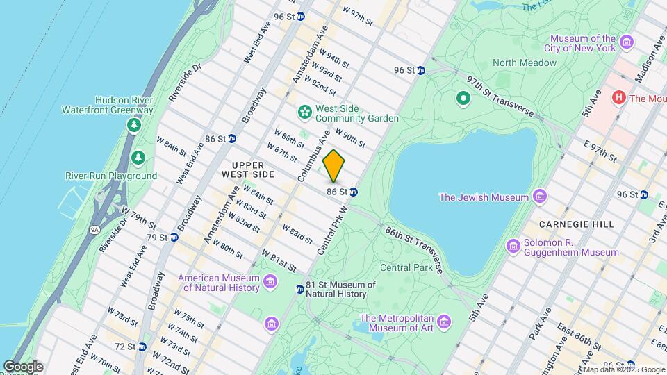 24 W 87th St Mapa y Detalles de la Ubicación