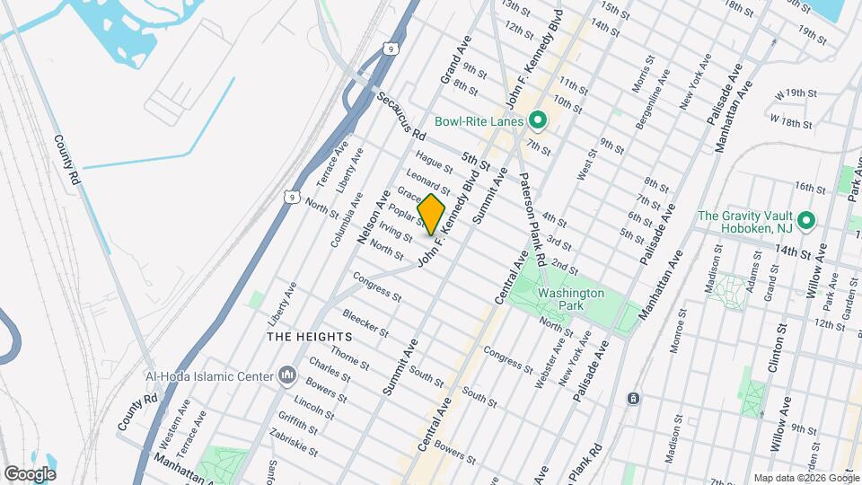 3627 John F. Kennedy Blvd Map and Location Details