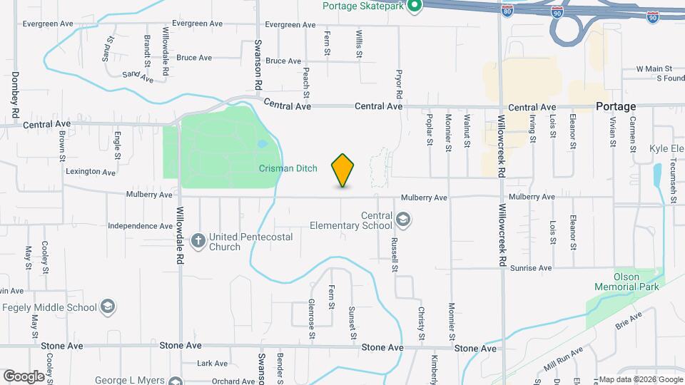 5752 Mulberry Ave Map and Location Details
