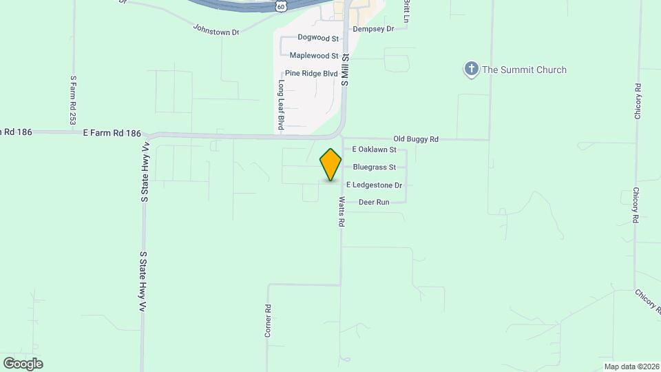 112 W Ledgestone Dr Map and Location Details